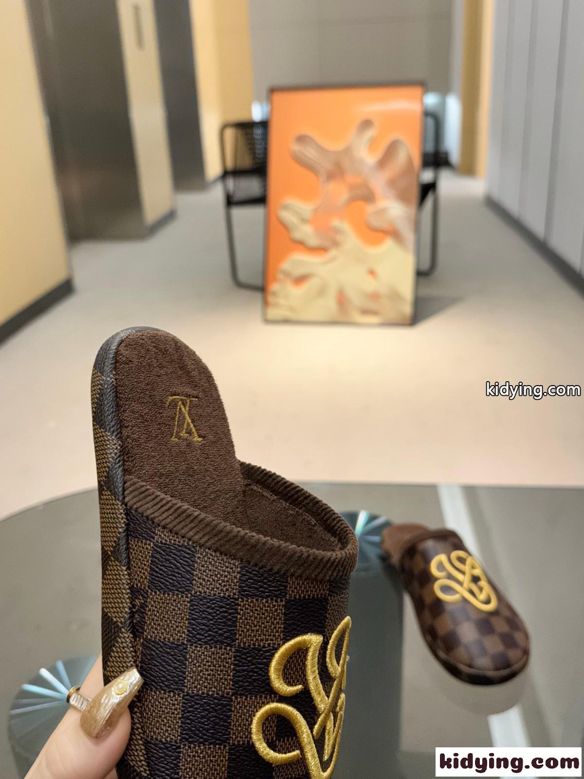 LV パレス･ライン ミュール ルイヴィトン サンダル スーパーコピー ブラウン-4