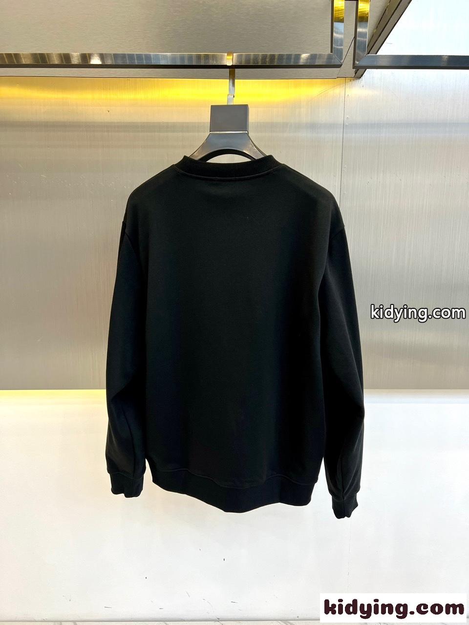 人気 お洒落 バーバリー 長袖Tシャツ コピー コットンス ウェットシャツ ブラック-4