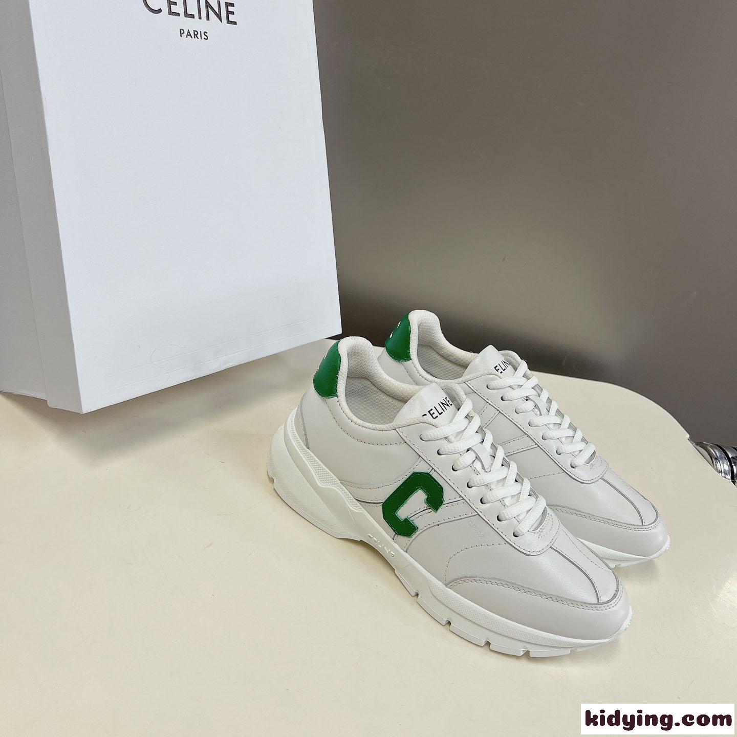 セリーヌ スニーカー コピー CELINE ランナー CR-02 レースアップ ロースニーカー-0