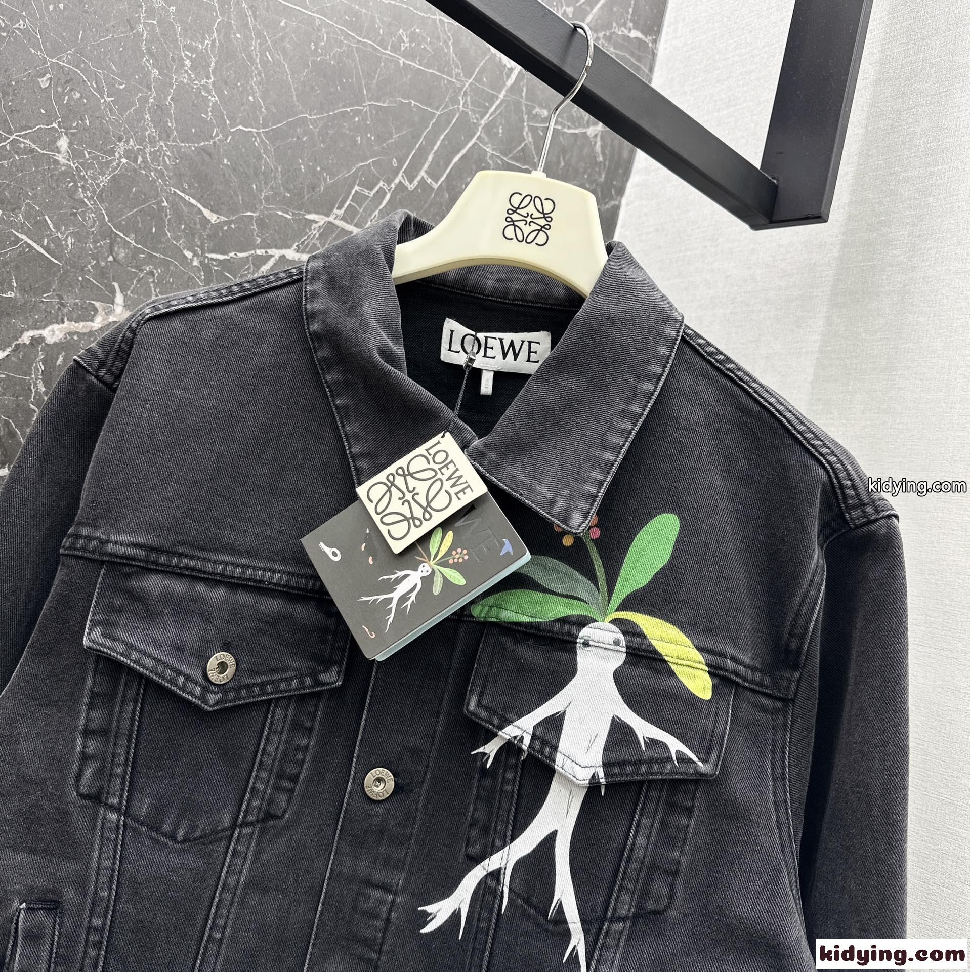 LOEWE x Suna Fujita トラッカー デニムジャケット ロエベ ジャケット コピー-1