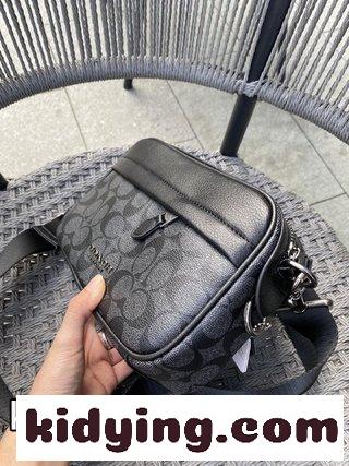 ​Coach コーチの女性バッグコーナーの新しいTroupe コーチバッグ 新作コピー 女性はオルガンチェーンバッグを片肩に斜めに掛ける-5
