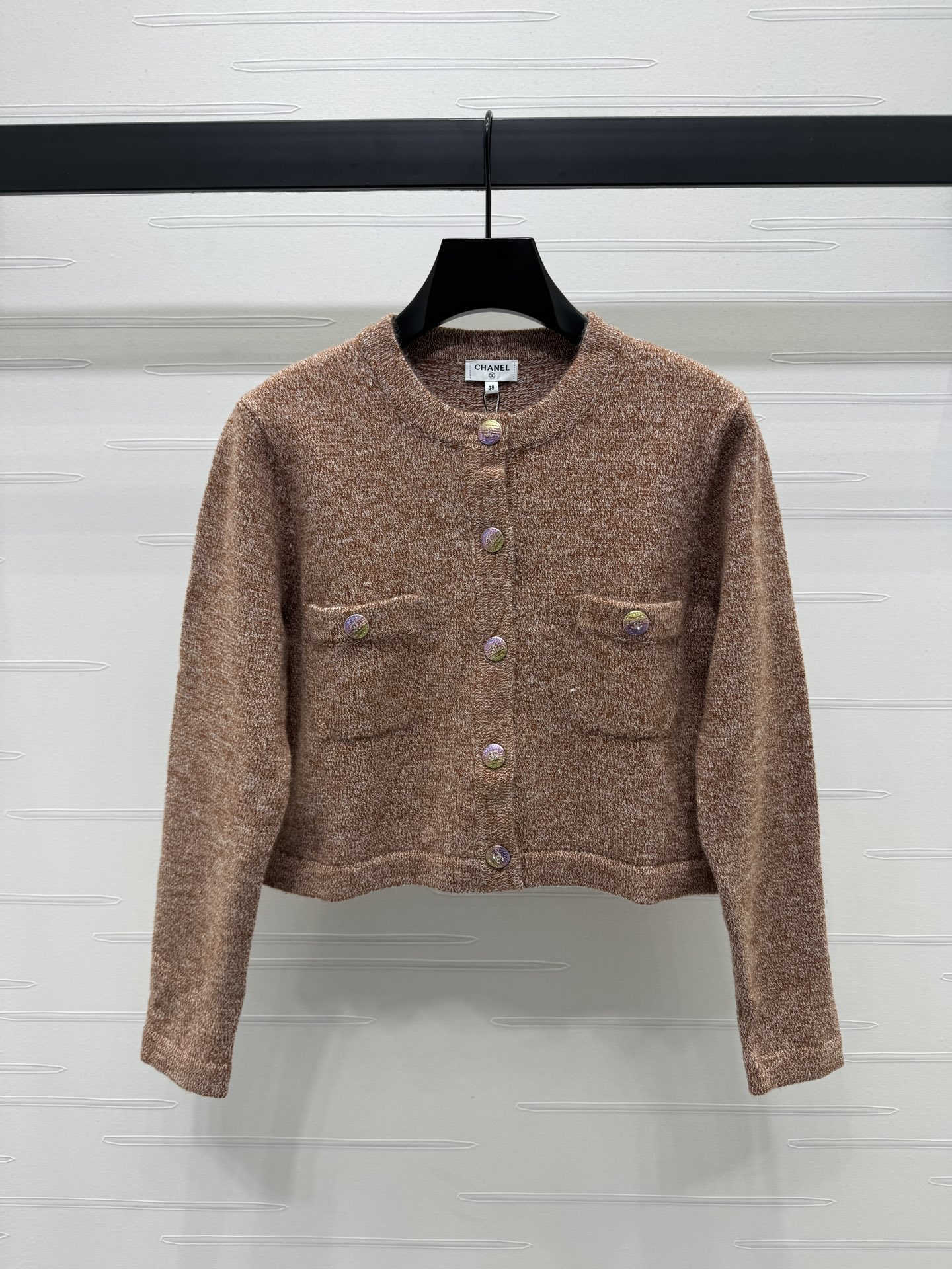 人気販売 chanel タートルネックコピー トップス セーター ニット 柔らかい 厚い ブラウン-0