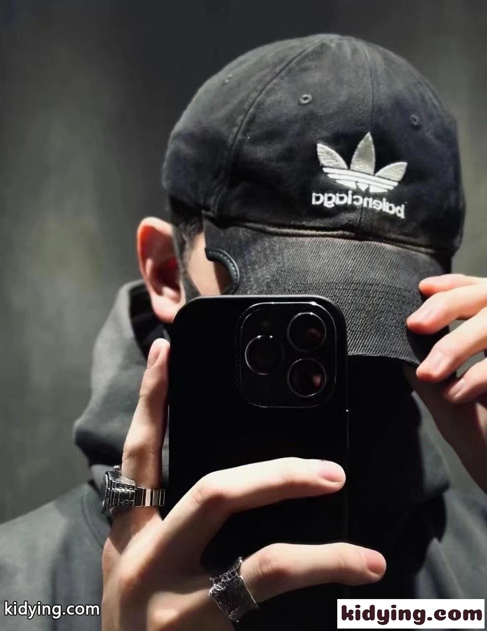 BALENCIAGA×ADIDAS バレンシアガ 帽子 コピー ロゴ ベースボール ハット キャップ-3