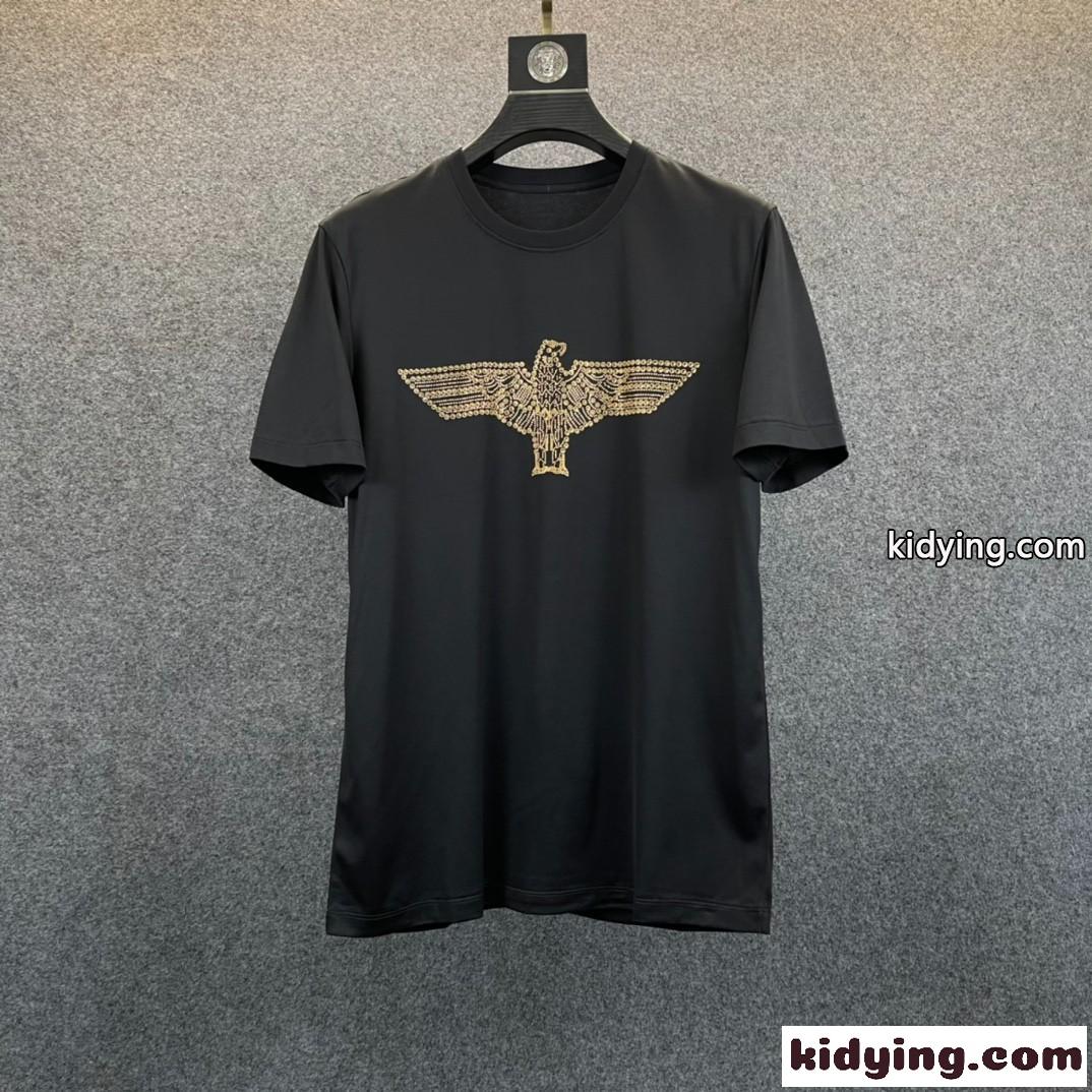 ベーシック 定番 柔らかい 着心地いい 春夏 半袖 カジュアル おしゃれ ボーイロンドン Tシャツ メンズ コピー ホワイト ブラック-3