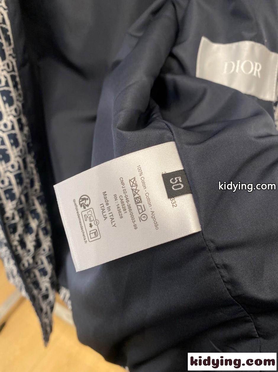 Dior オブリーク フーデッド ブルゾン クリスチャン・ディオール ジャケット 偽物-3