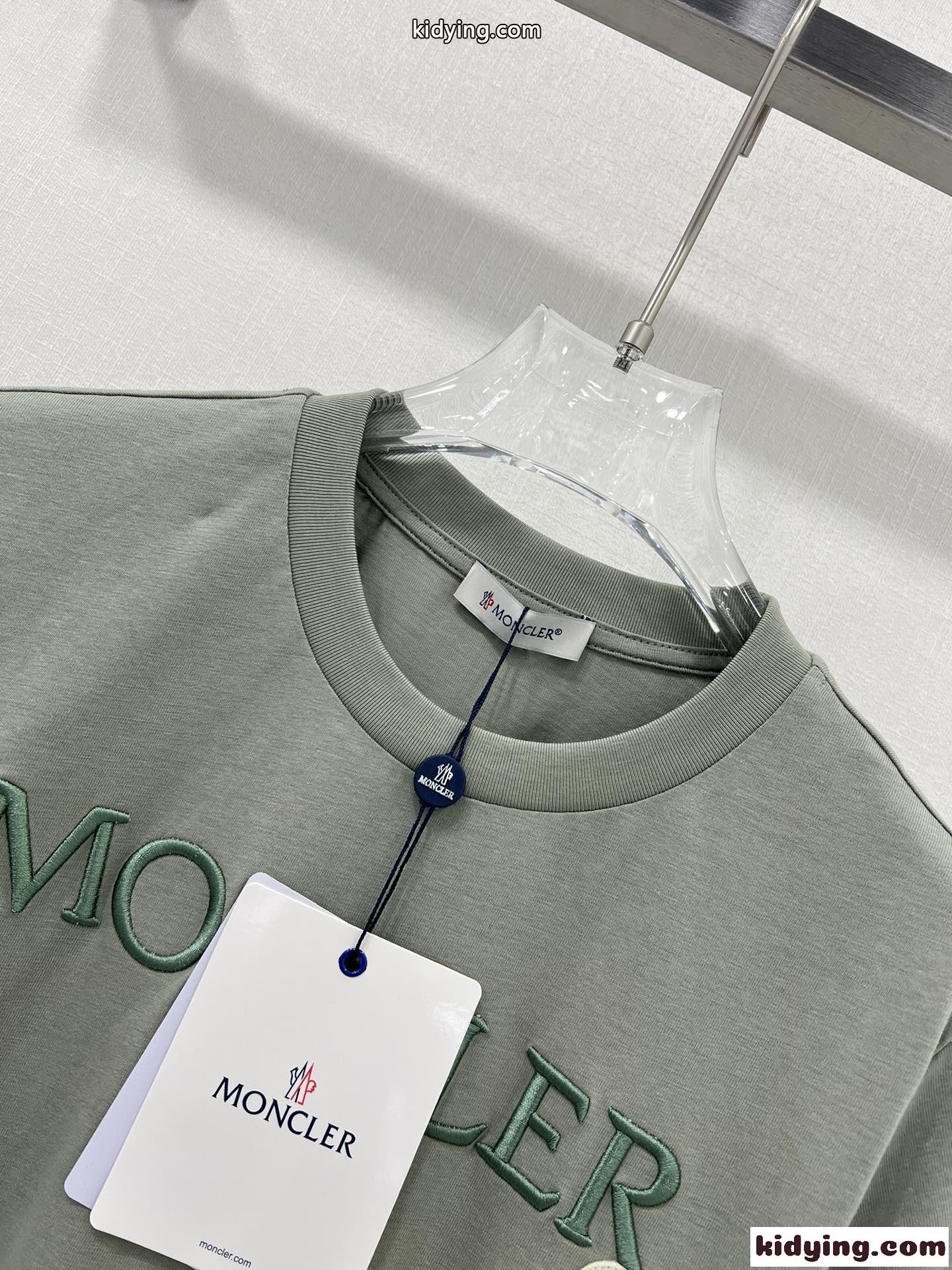 クラシック モンクレール Tシャツ コピー 合わせやすい 半袖Tシャツ-2