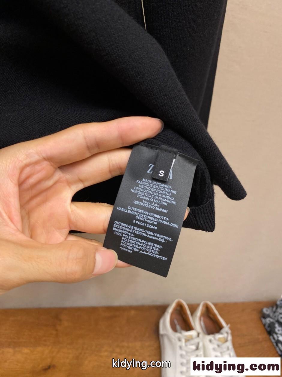 シンプル 上品 クルーネック ニット エルメネジルド・ゼニア セーター 偽物 ブラック-3