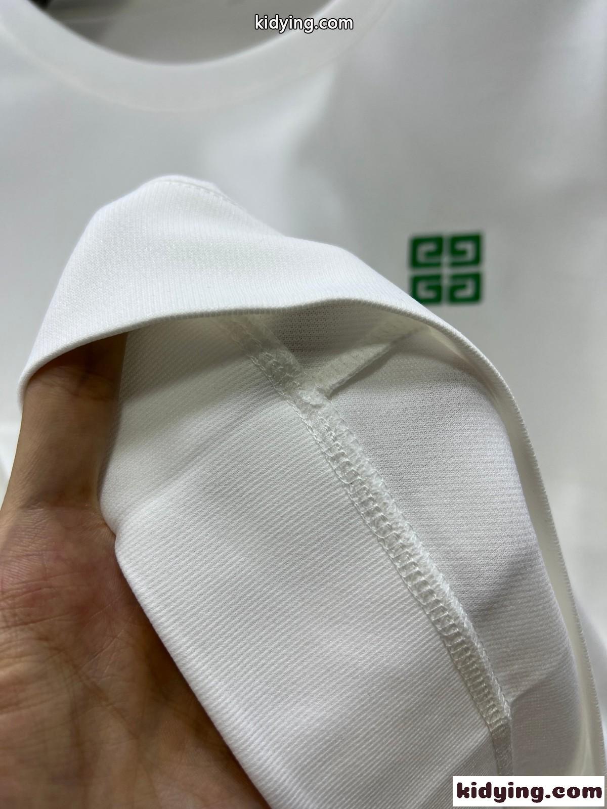 クルーネック 4G スウェットシャツ ジバンシィ Tシャツ コピー 長袖Tシャツ ホワイト-4