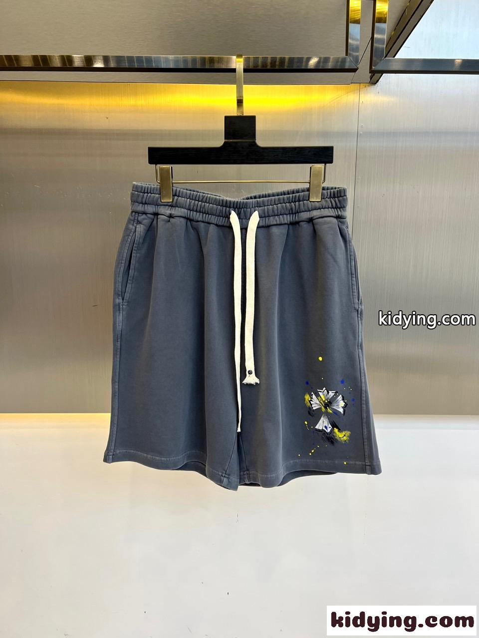 春夏 カジュアル ショートパンツ クロムハーツ パンツ コピー グレー-1