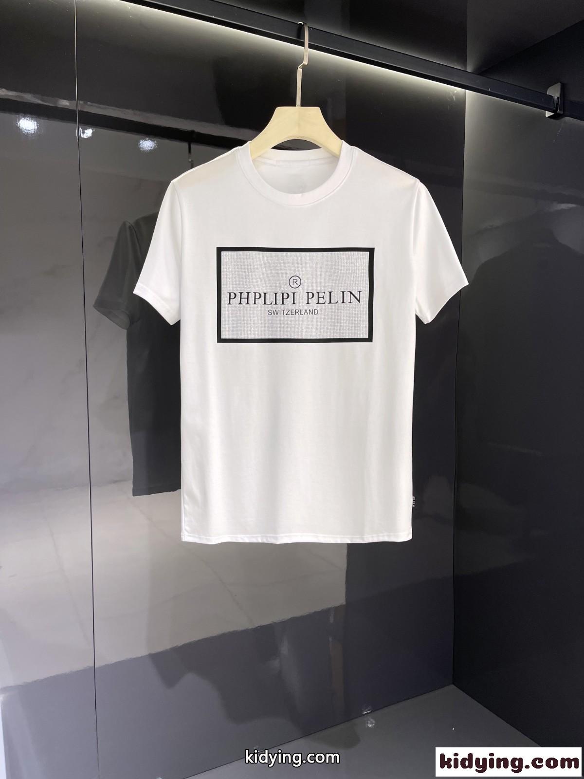 カジュアル おしゃれ 着心地いい 上品 フィリッププレイン 半袖Tシャツ コピー 春夏 定番 クルーネック-1