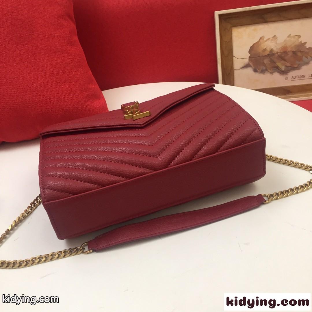 YSL モノグラム エンベロープ イヴ・サンローラン バッグ コピー ミディアムバッグ-3