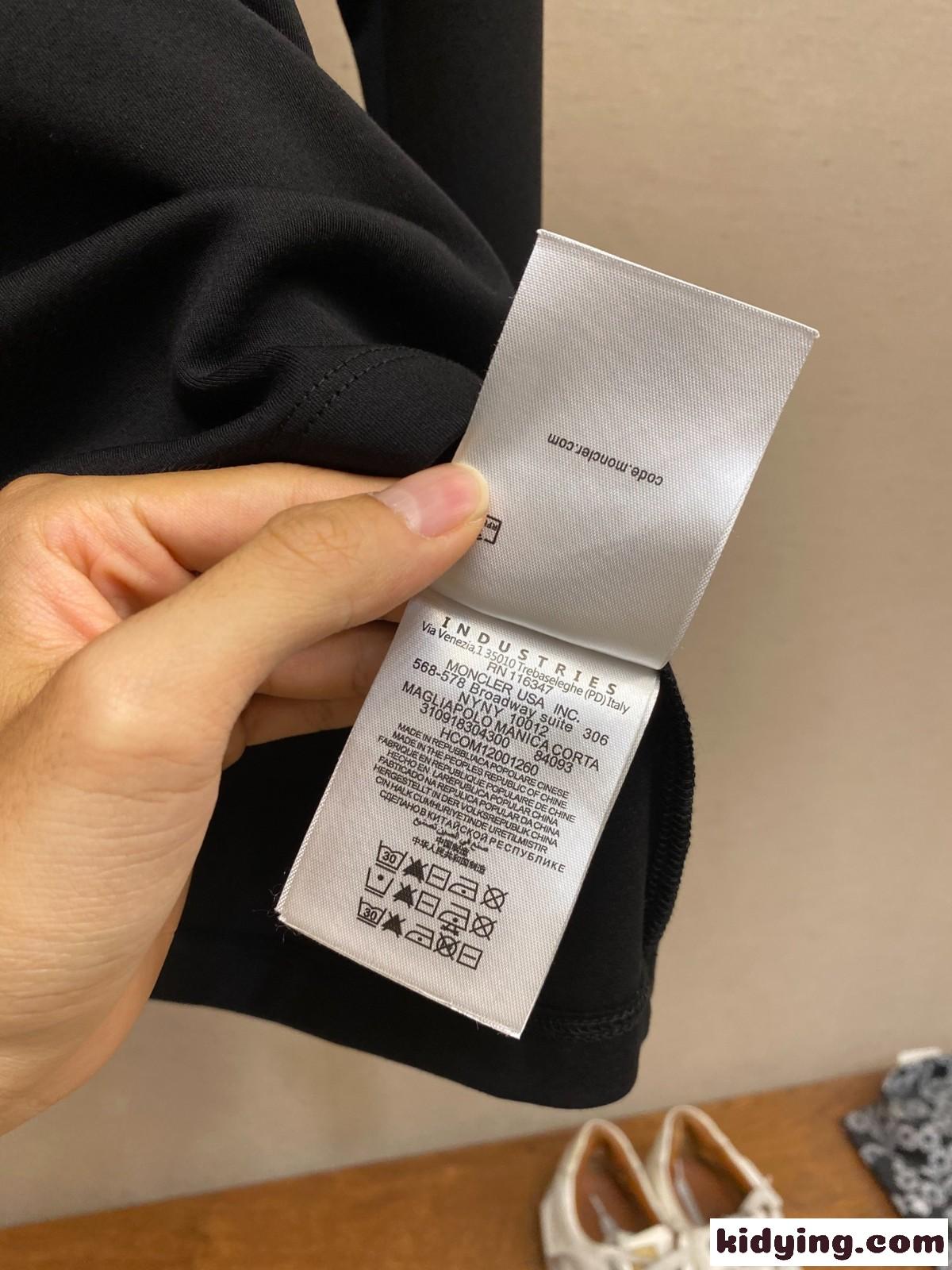 バックプリント クルーネック 長袖Tシャツ モンクレール Tシャツ 偽物 トップス-4