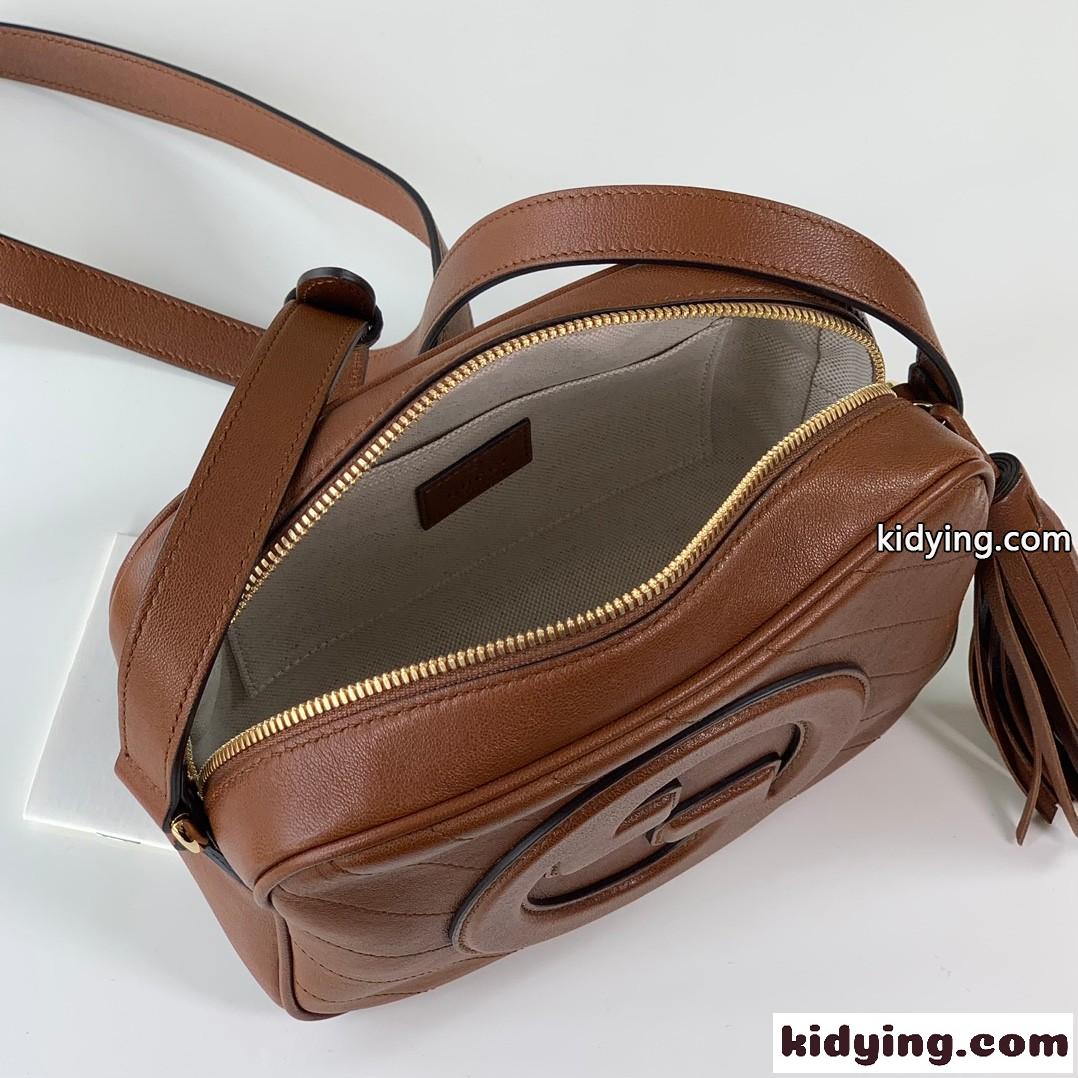 定番 カジュアル グッチ ブロンディ ショルダーバッグ グッチ バッグ コピー ブラウン-3