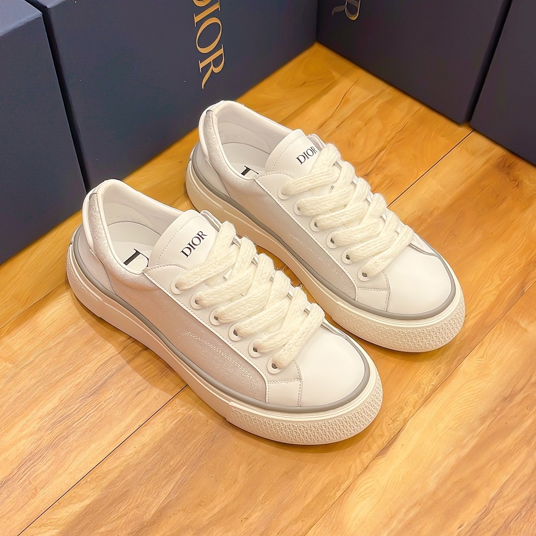 ストリートコーデにも&Dior B33 スニーカー クリスチャン・ディオール スニーカー コピー ホワイト-0