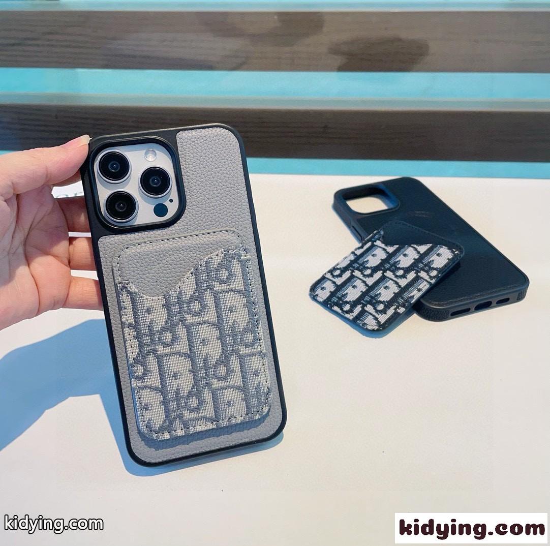 カード収納付き スマホケース クリスチャン・ディオール アイフォンケース コピー-2