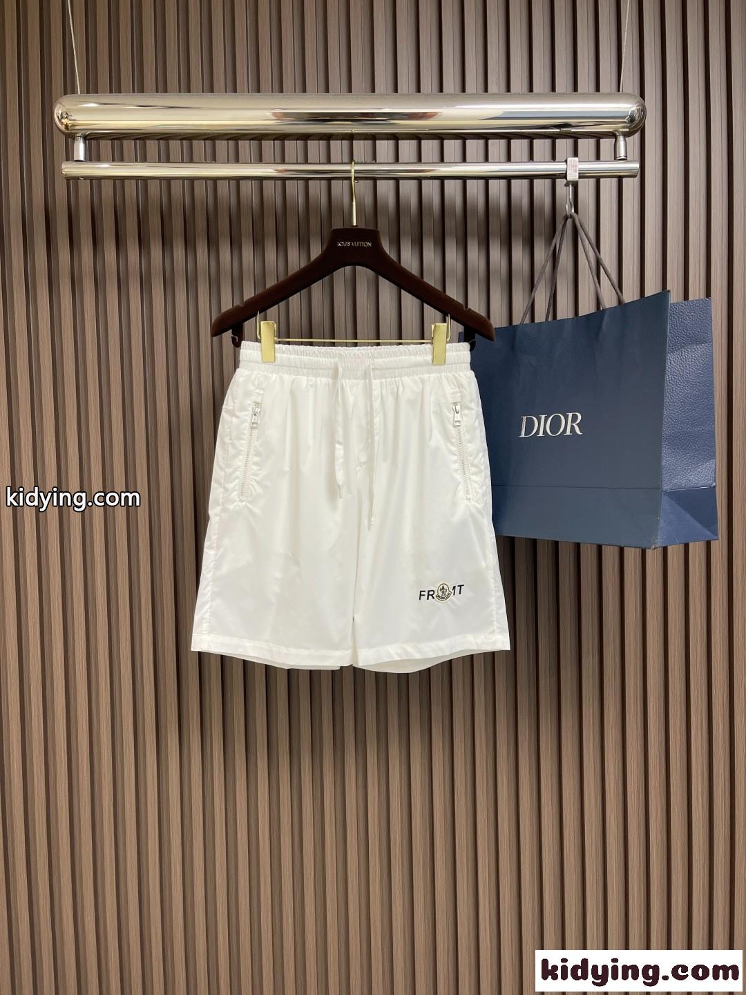シンプル ロゴ ショートパンツ モンクレール パンツ コピー メンズ-2