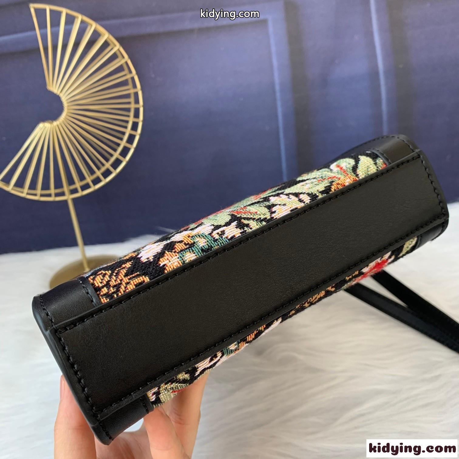 おしゃれ 花柄 斜め掛け ショルダーバッグ セリーヌ バッグ 人気 コピー レディース ミニトートバッグ カバン-3