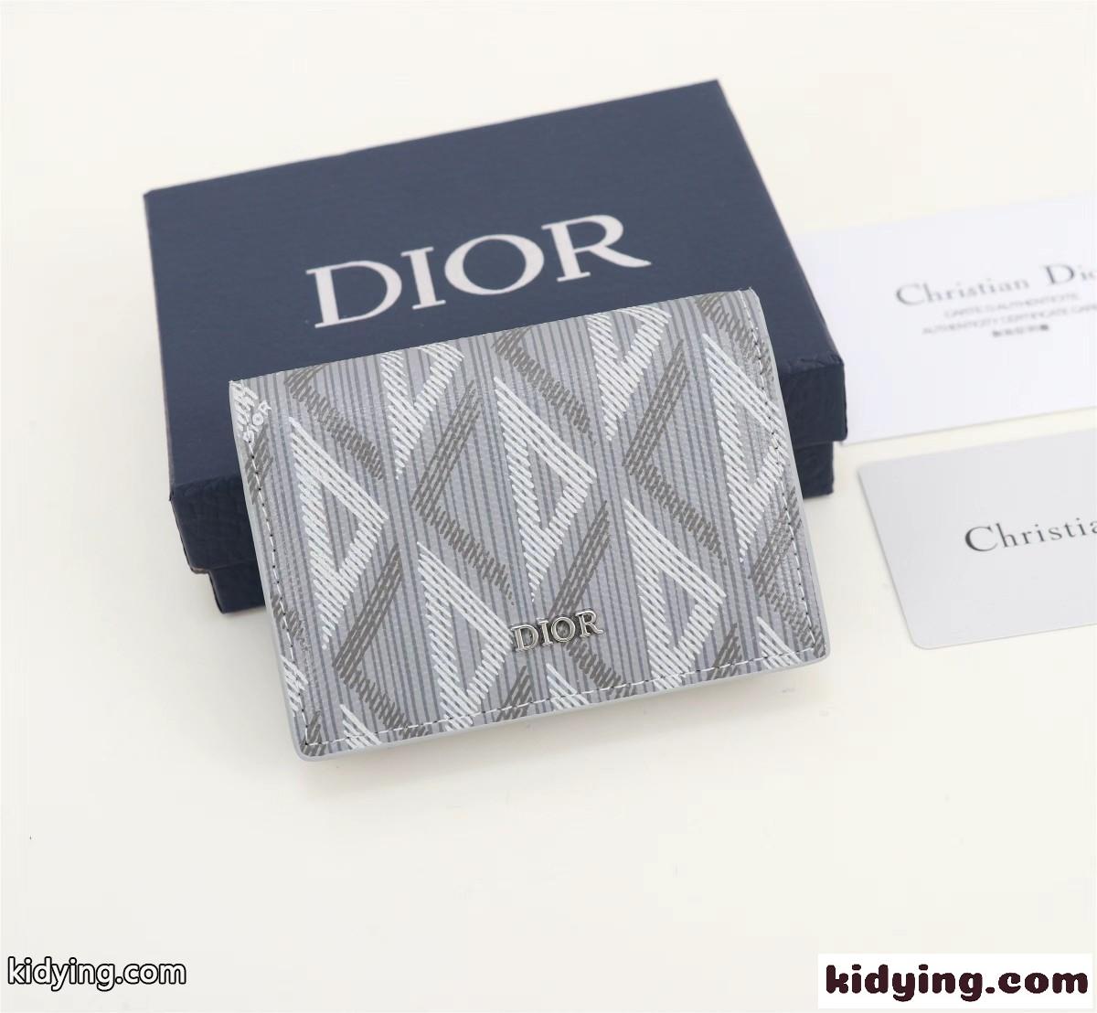 CD Diamond キャンバス ビジネスカードホルダー クリスチャン・ディオール 財布 コピー-0