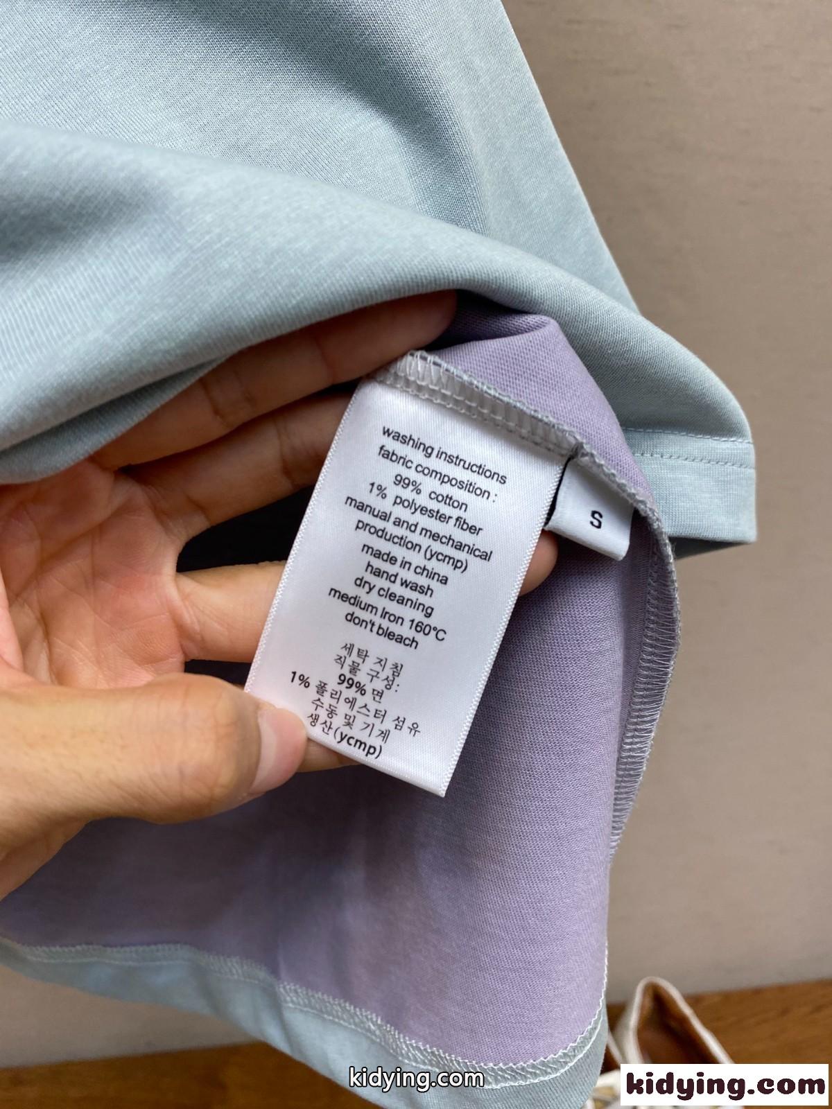 シンプル アナグラム クルーネック 半袖Tシャツ ロエベ Tシャツ 偽物 クルーネック-3