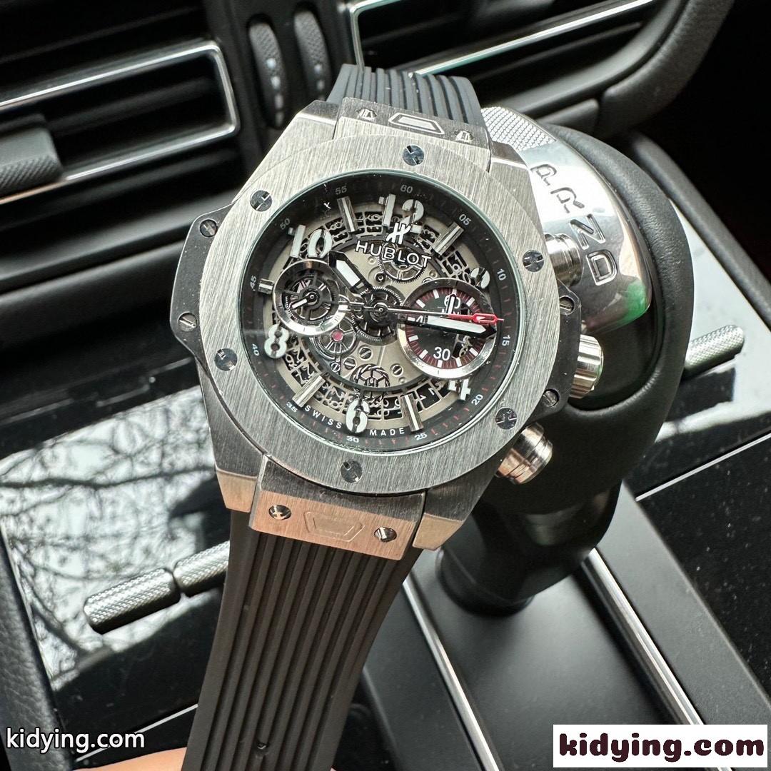 おしゃれ 人気 ウブロ 時計 コピー 46mm メンズ 自動巻き ウォッチ-0