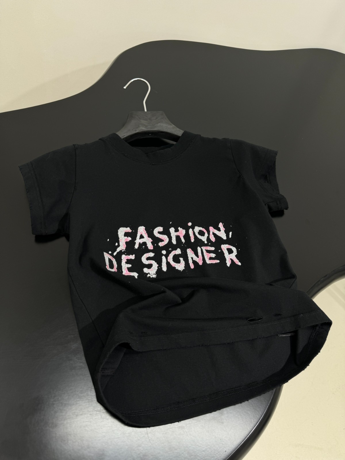 FASHION DESIGNER コンパクトTシャツ バレンシアガ Tシャツ コピー レディース-3