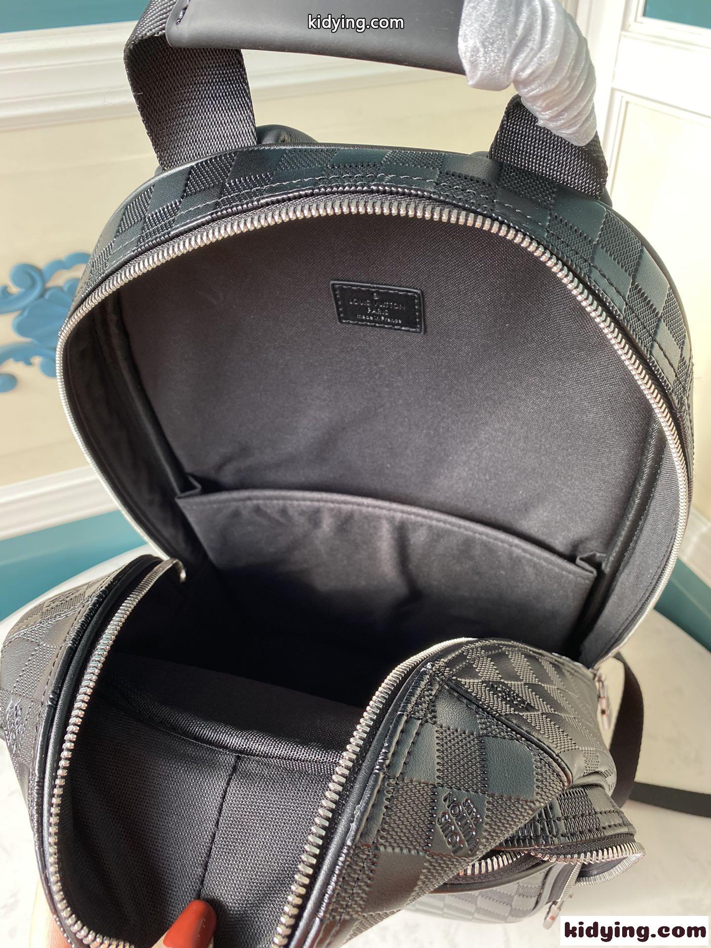ルイヴィトン メンズバッグ コピー N40311 ミカエル NV2 バックパック ダミエ 人気-4