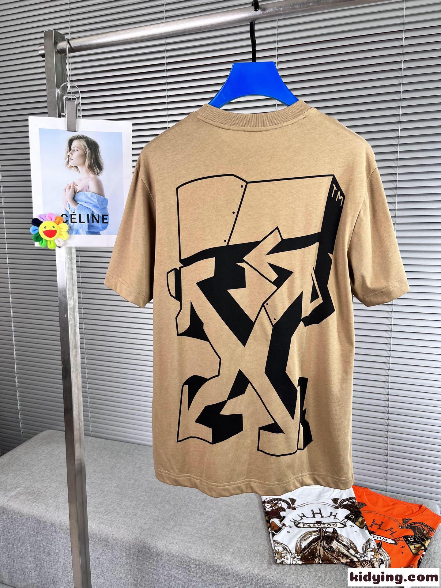 シンプル おしゃれ クルーネック コットン 半袖 オフホワイト tシャツ コピー-2