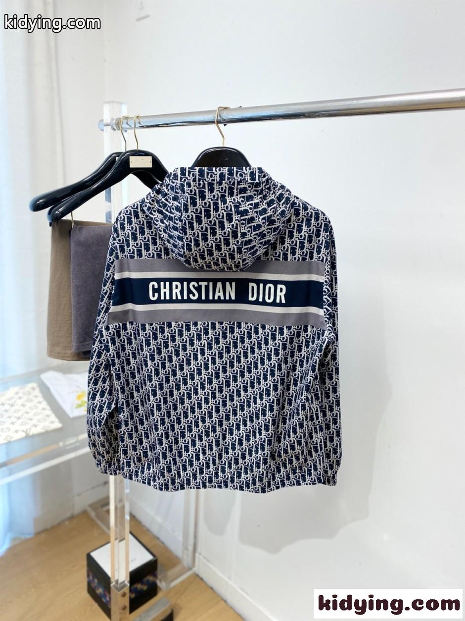 Dior オブリーク フーデッド ブルゾン クリスチャン・ディオール ジャケット 偽物-4
