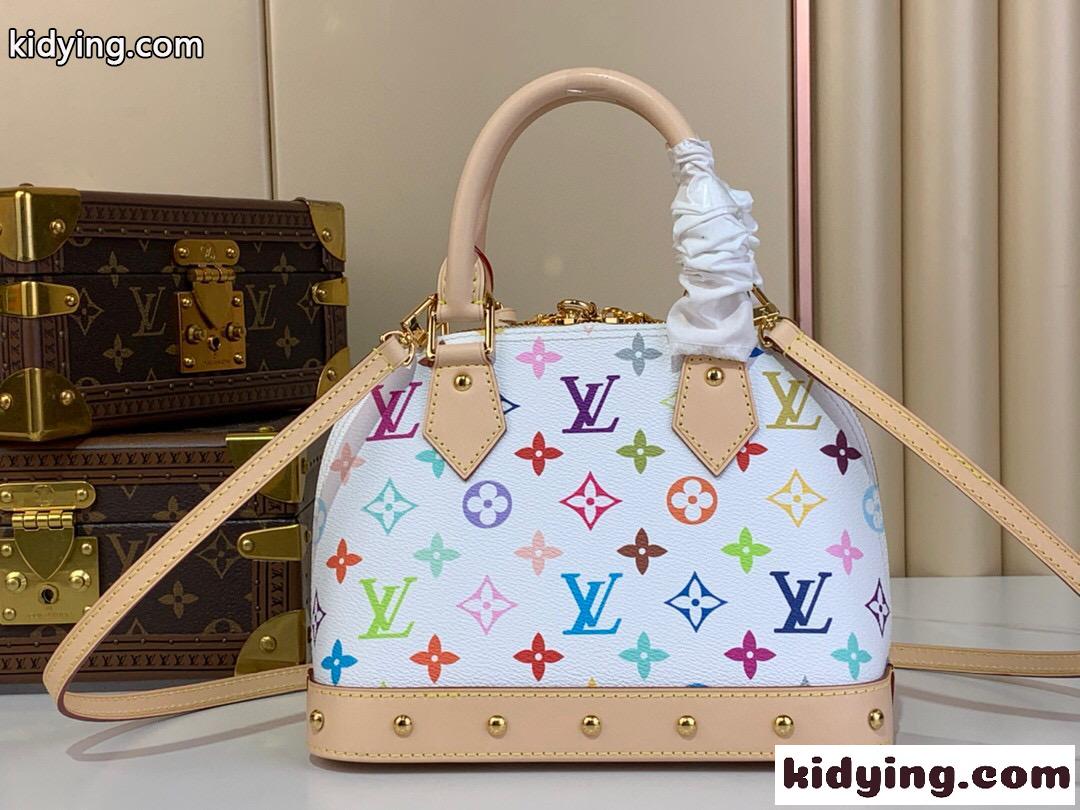 Louis Vuitton x 村上隆 LV × TM アルマ BB スーパーコピー M13078-0