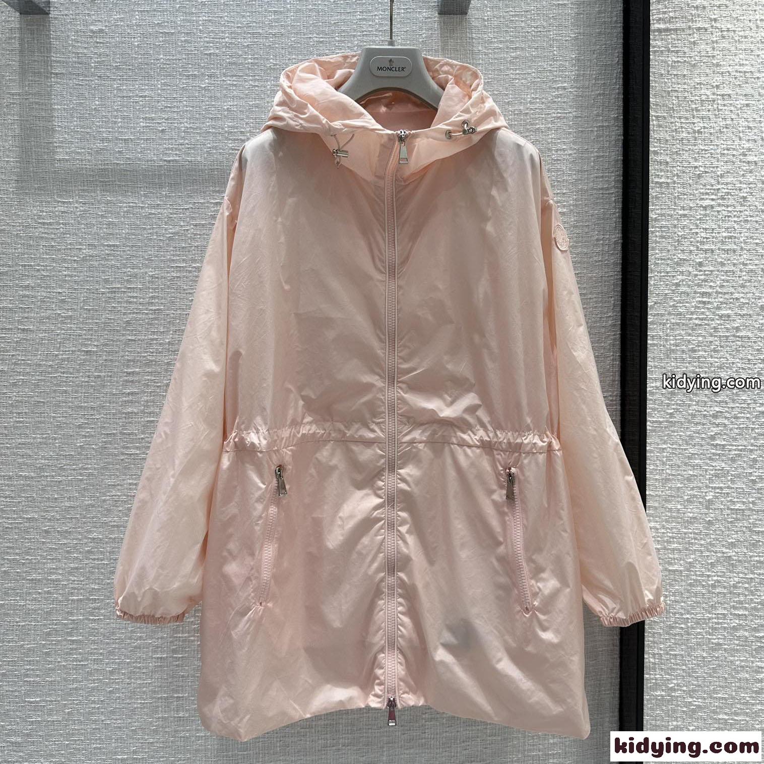 爽やか 春夏 薄手フード付き Weteジャケット モンクレール ジャケット コピー レディース-2