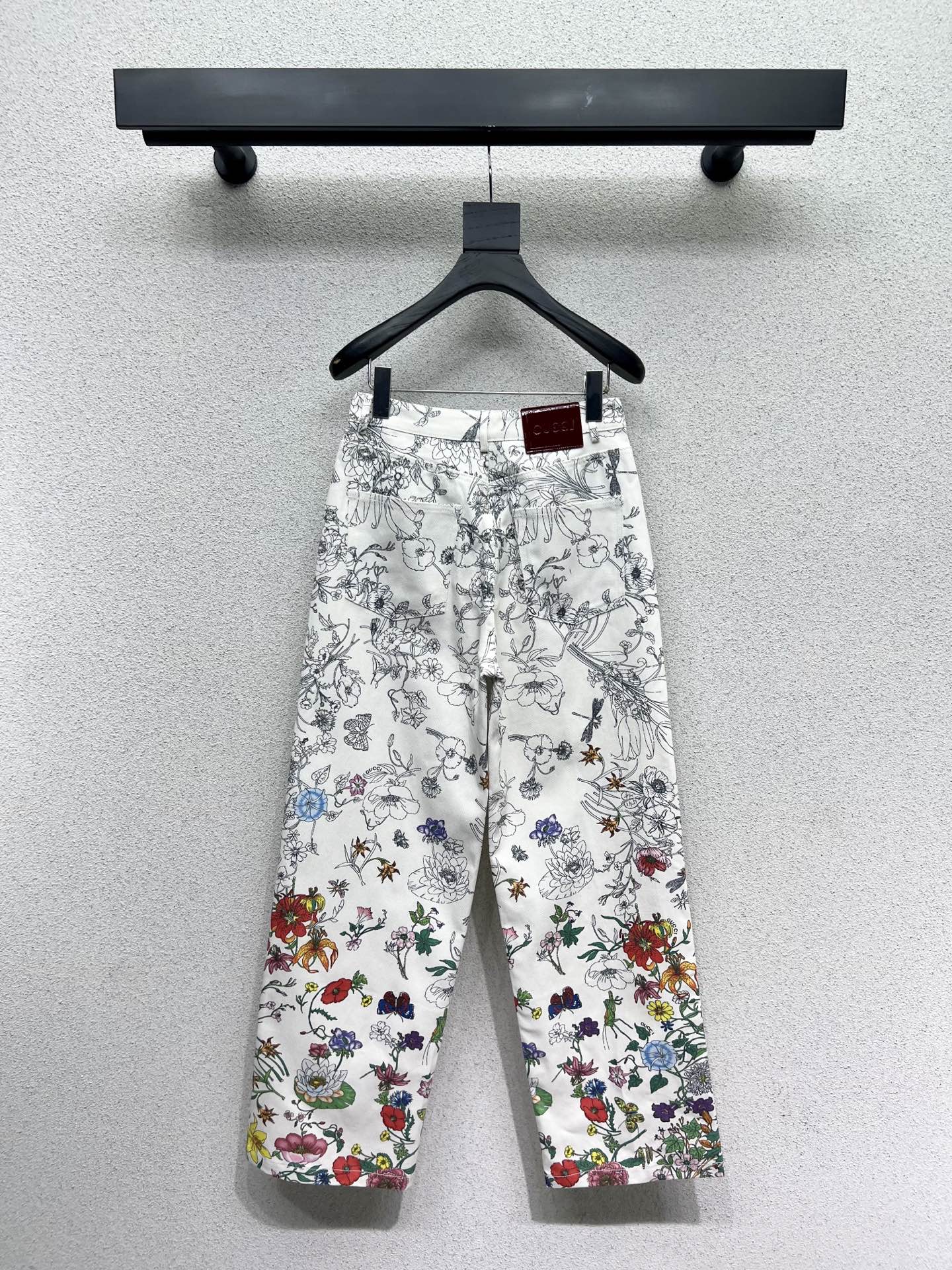 注目される プリント デニムパンツ グッチ ジーンズ コピー レディース-4
