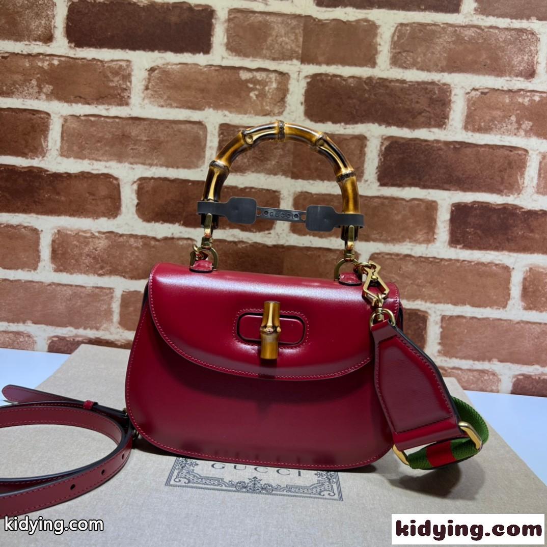 グッチ バンブー 1947 スモール トップハンドルバッグ 675797 グッチ バッグ コピー-1
