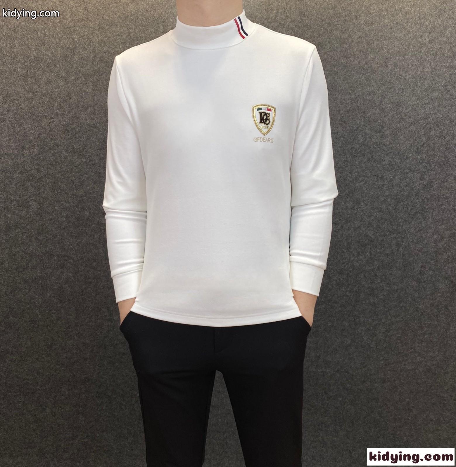 ベーシック 3色 合わせやすい 柔らかい 快適 ドルチェ&ガッバーナ メンズ コピー 長袖Tシャツ シンプル おしゃれ-1