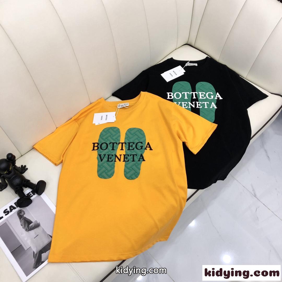 合わせやすい ラウンドネック 半袖 ベーシック 高級感 春夏 新作 ボッテガヴェネタ tシャツ コピー レディース-2