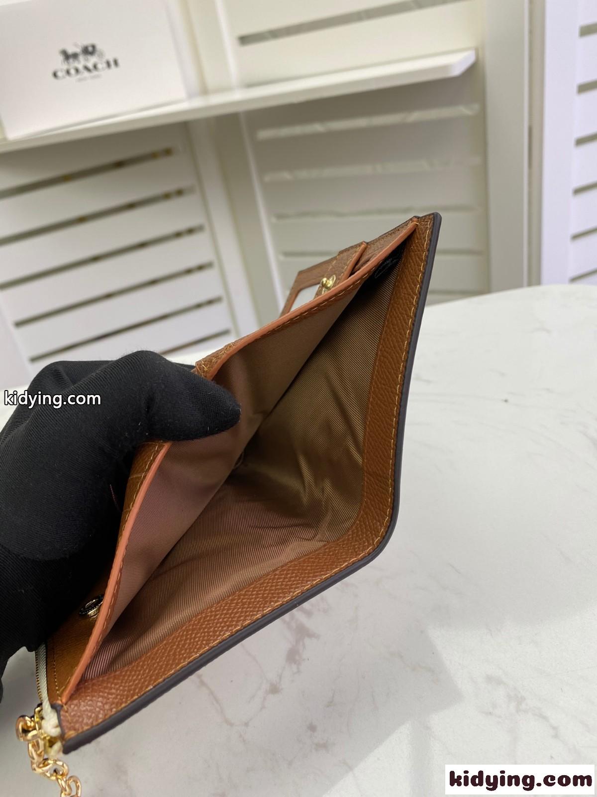人気 レディース 定番 ウォレット コーチ 財布 コピー 小銭入れ シンプル おしゃれ 上品 カジュアル-4