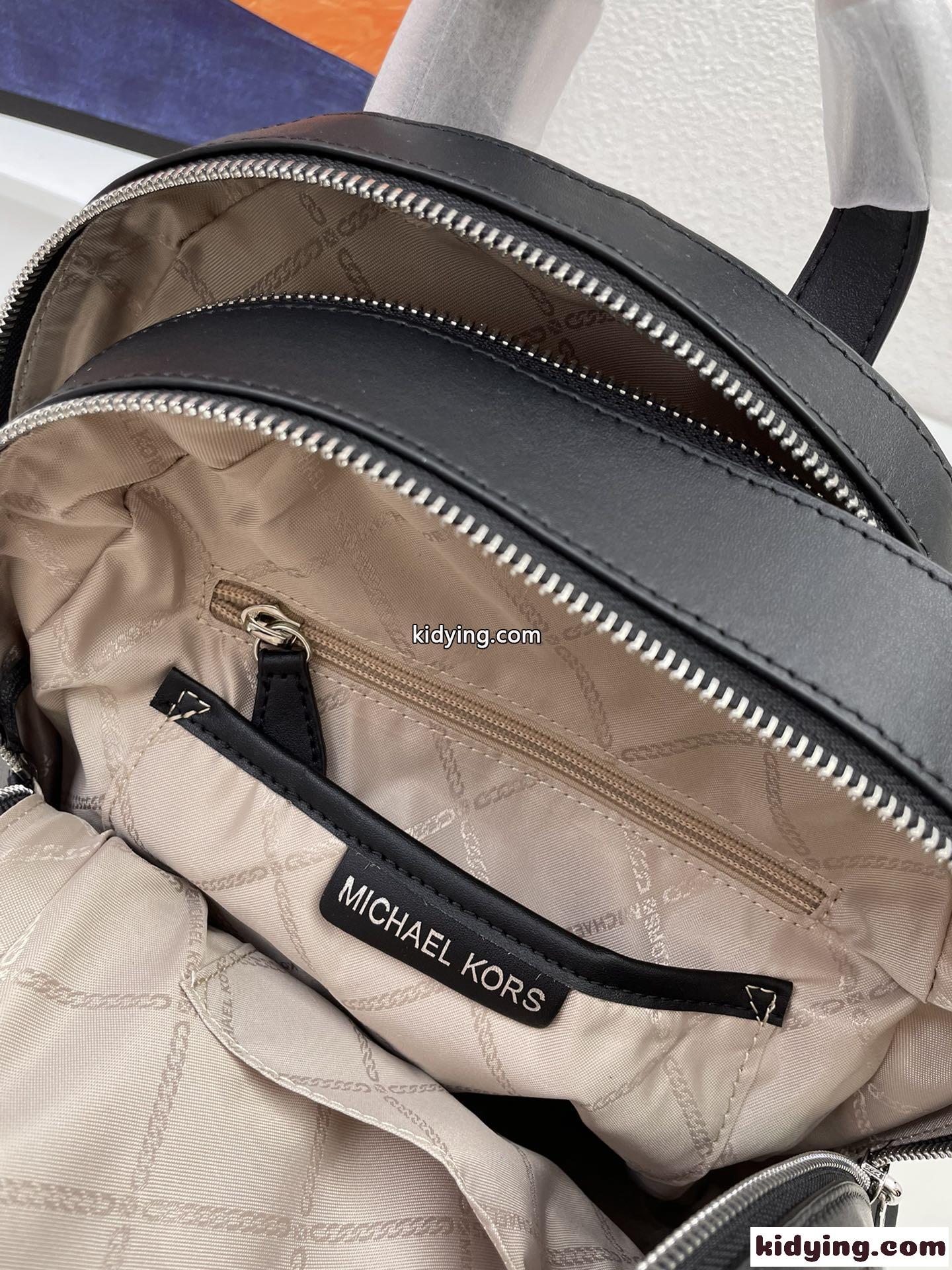 マイケルコース バッグ コピー MK ジップポケット 定番 人気 レディース リュックサック-5