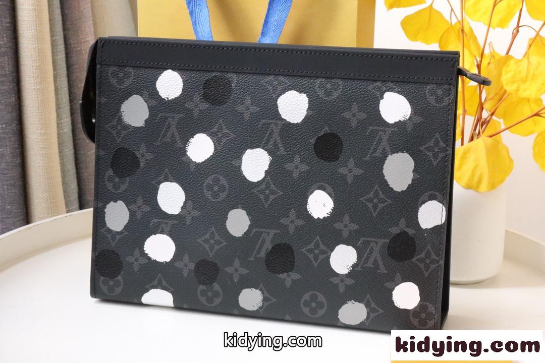 M81934 LV × YK ポシェット・ヴォワヤージュ ルイ・ヴィトン バッグ コピー クラッチバッグ-4