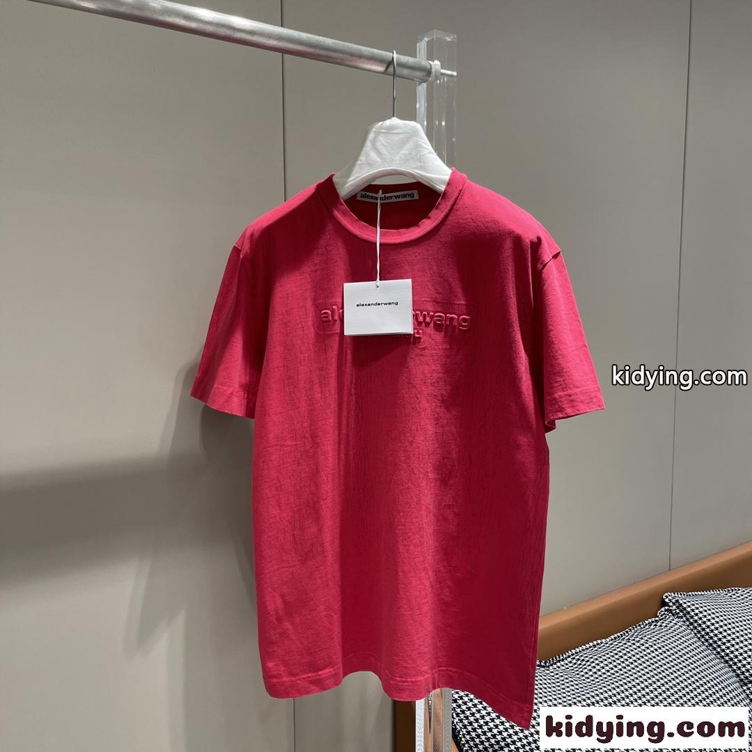 パフロゴ ショートスリーブ tシャツ アレキサンダーワング Tシャツ コピー ユニセックス-1