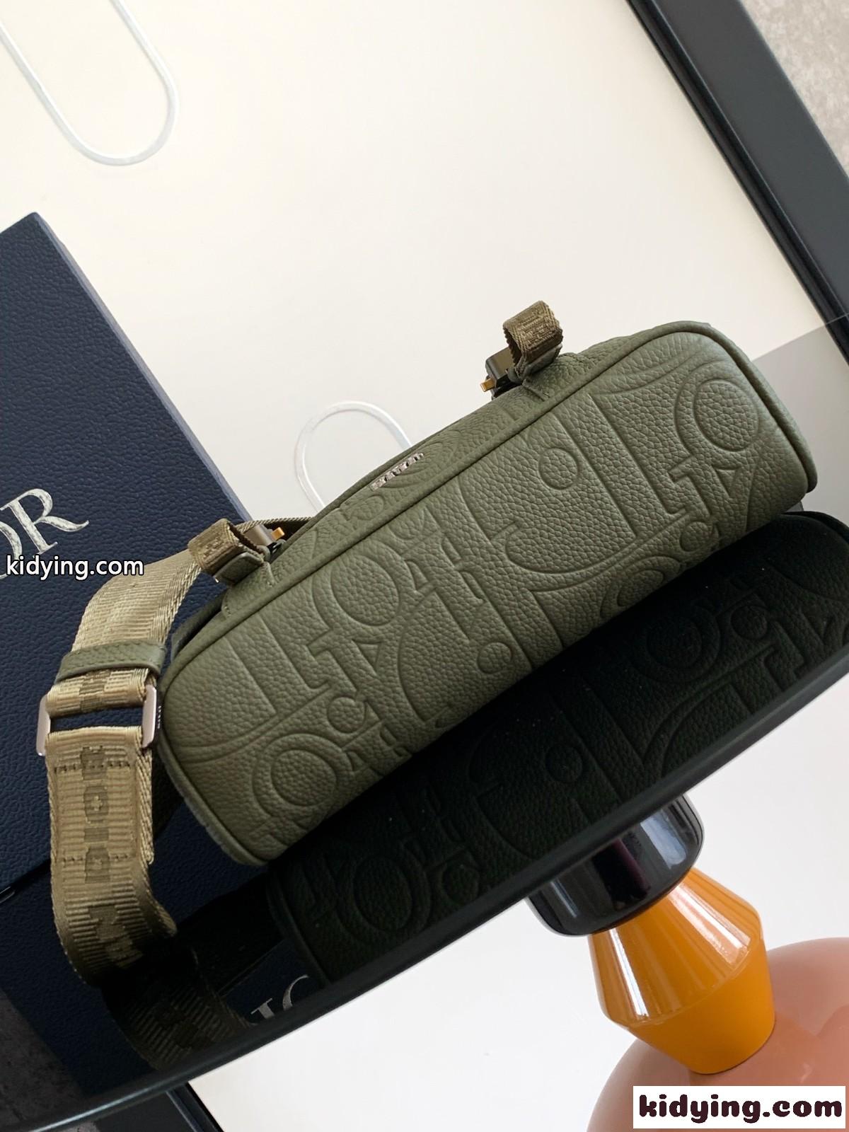 Dior Hit the Road フラップ付き メッセンジャーバッグ スーパーコピー グリーン-3