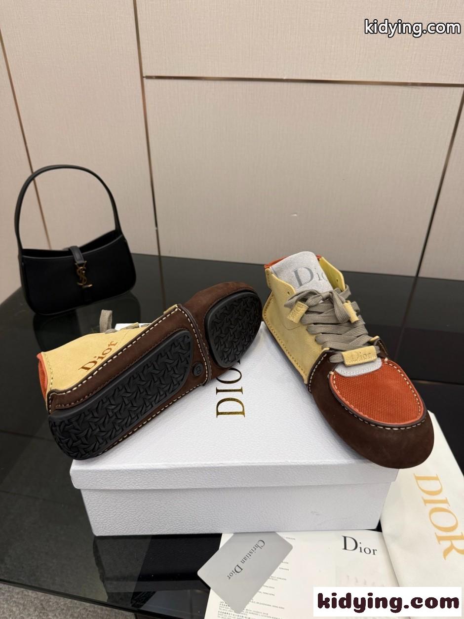 クリスチャン・ディオール スニーカー コピー Dior Roadie レースアップブーツ-4