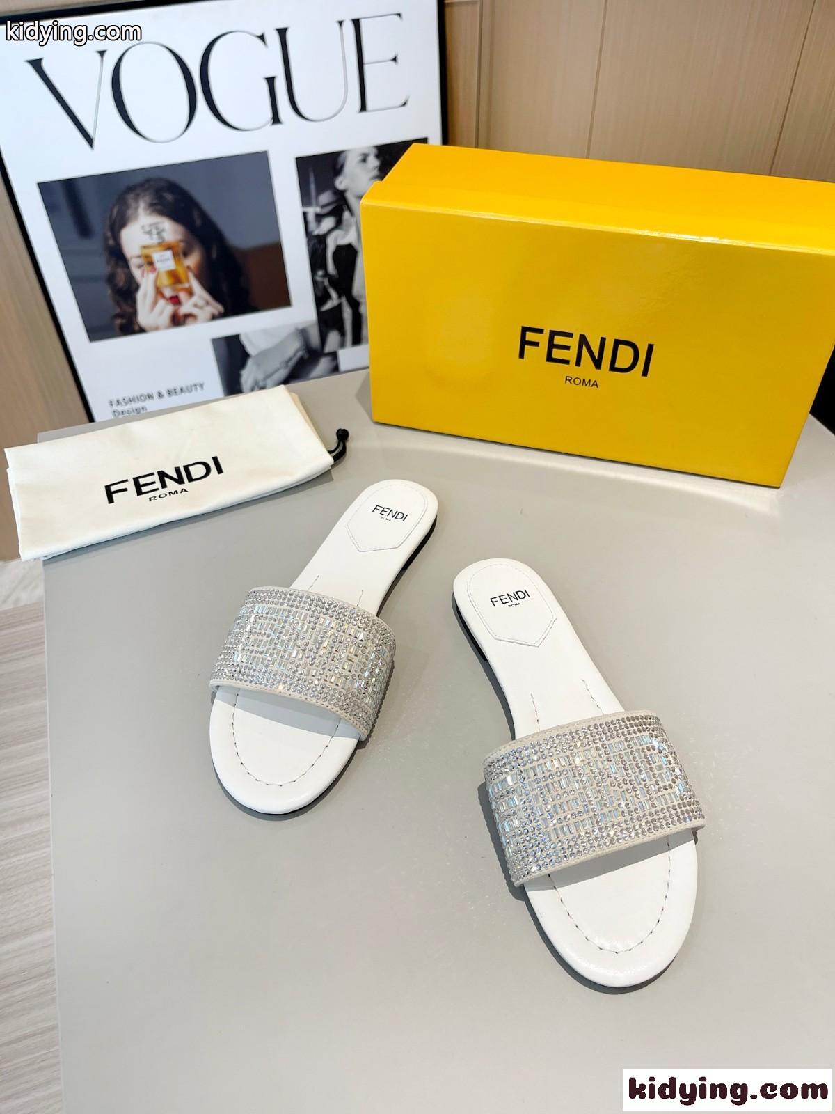フェンディ サンダル コピー レディース 春夏 人気 ファッション スライド-1