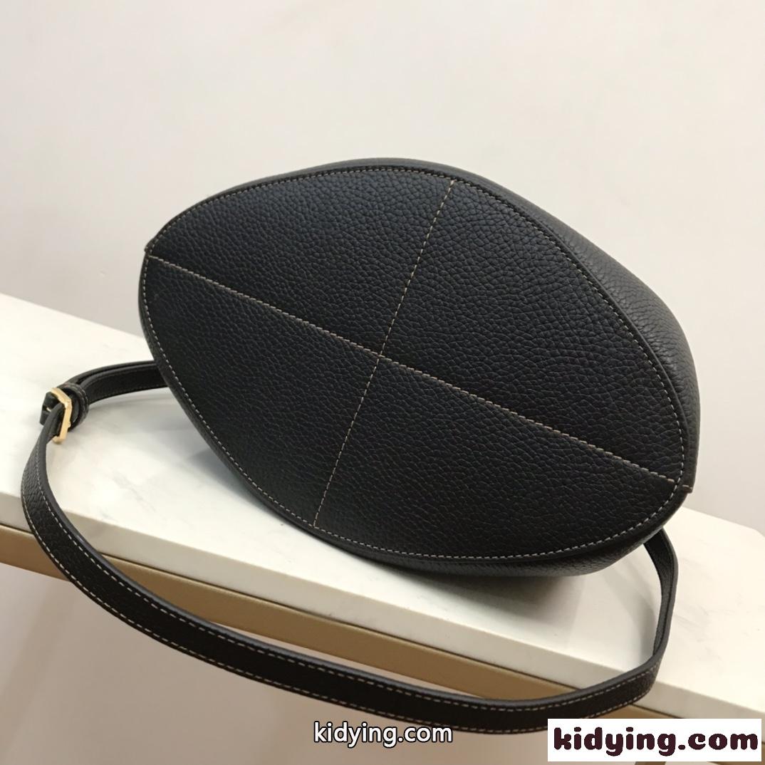 スモール グレイニーレザー TBバケットバッグ バーバリー バッグ コピー ショルダーバッグ-3