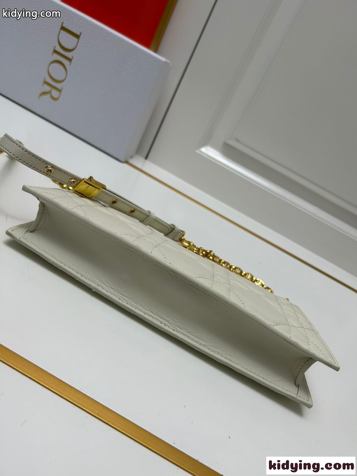 23新作 上品 エレガント Dior クラッチ クリスチャン・ディオール バッグ コピー ホワイト-0