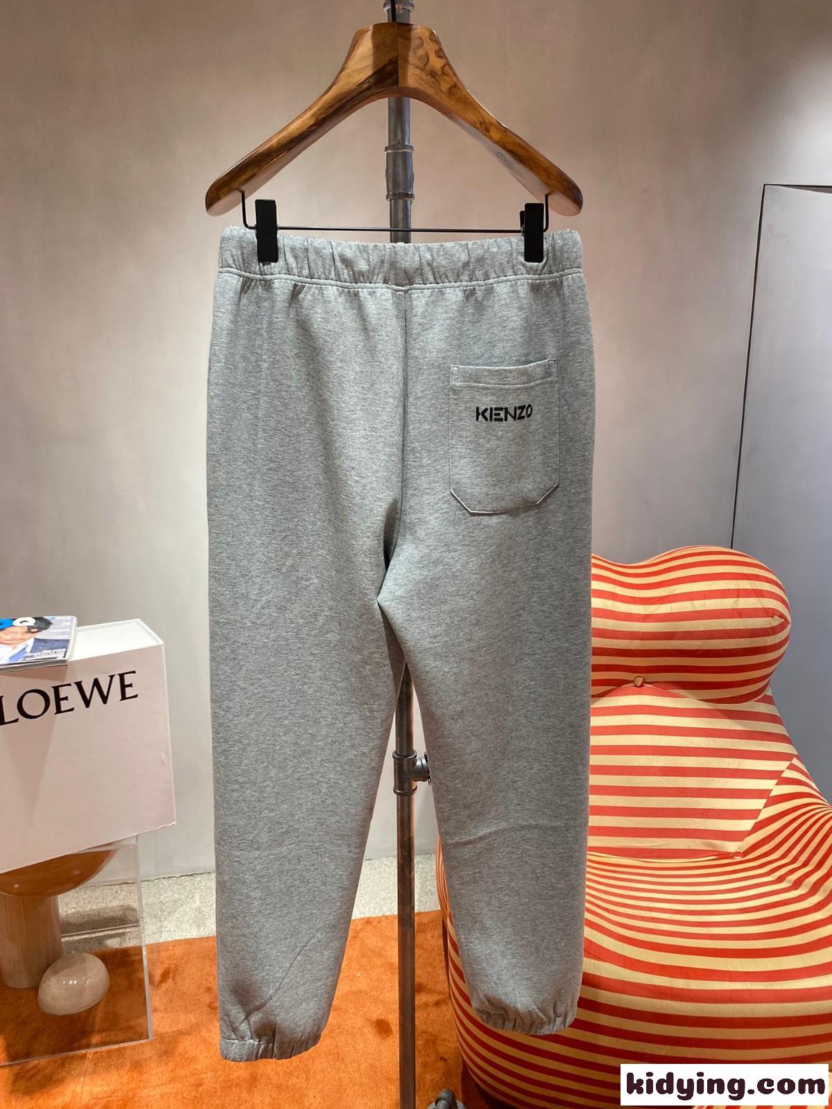 定番 カジュアル スウェットパンツ ケンゾー パンツ コピー グレー-3