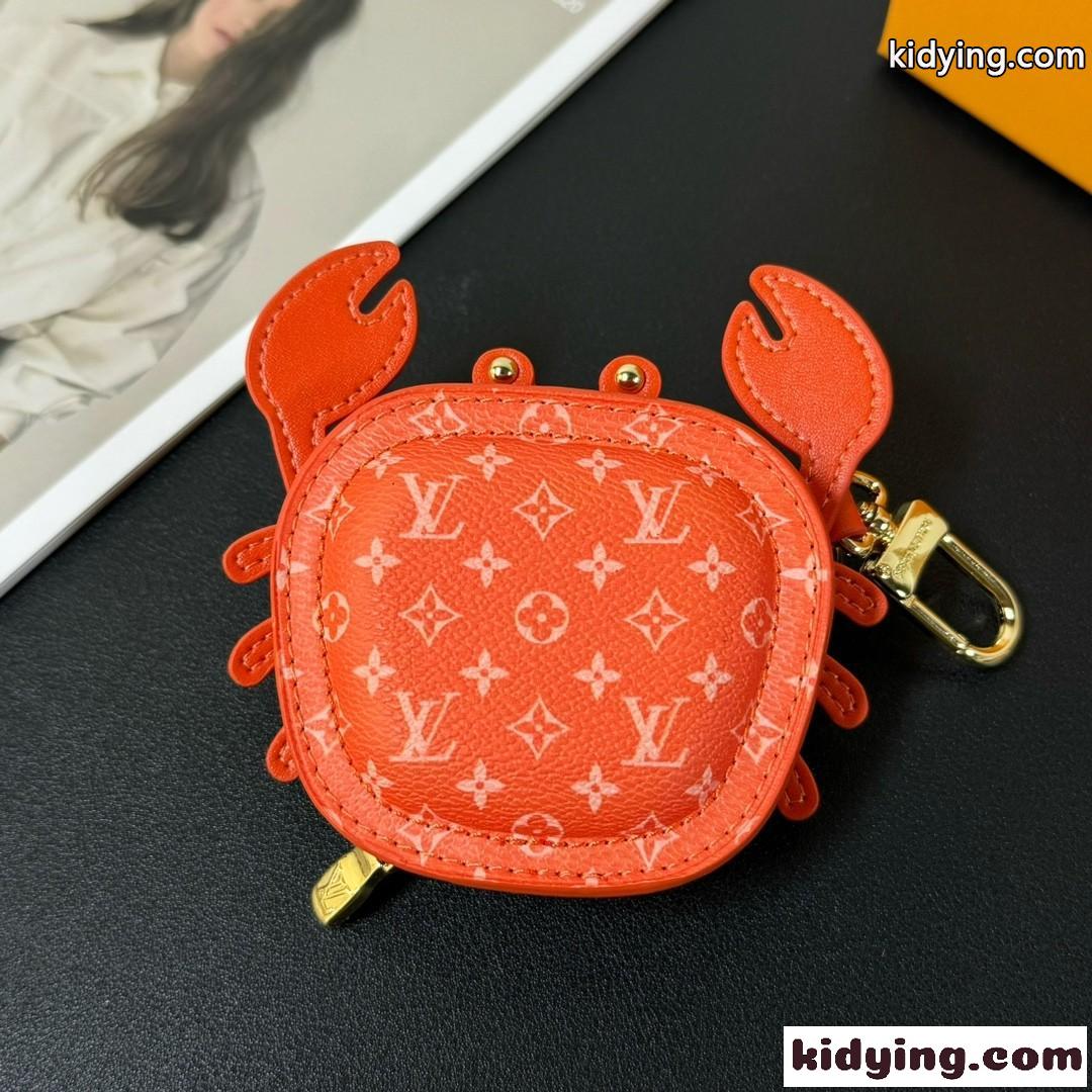 バッグチャーム･LV クラブ ルイヴィトン キーホルダー コピー オレンジ-0