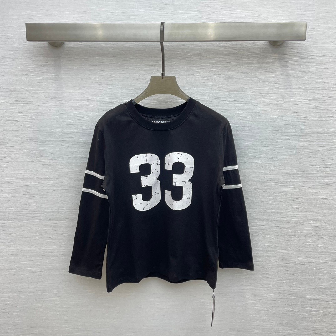 カジュアル ゆったり プリント クロムハーツ Tシャツ コピー クルーネック ブラック-1