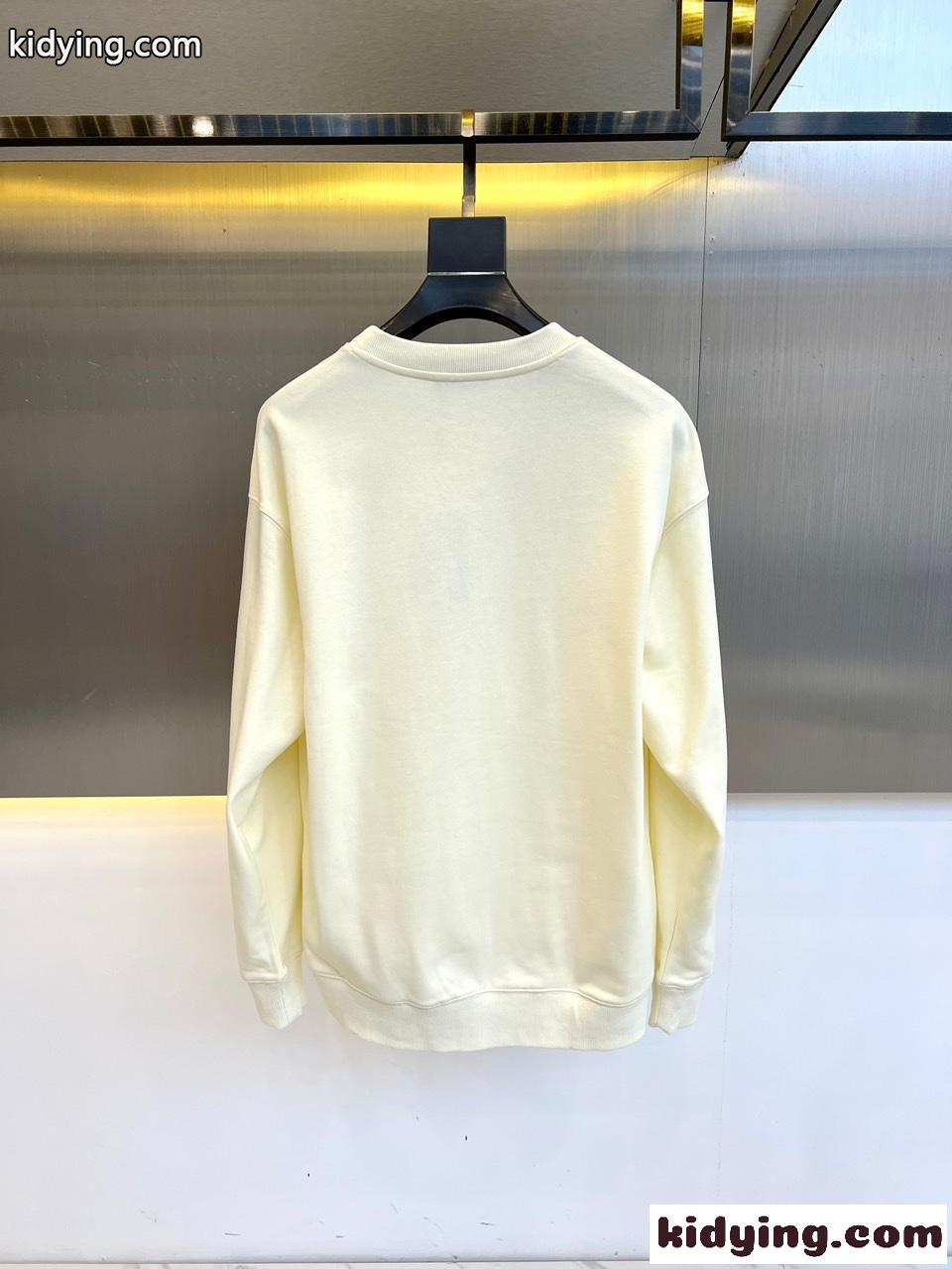 カジュアル プリント クルーネック スウェットシャツ バレンシアガ Tシャツ 偽物-5