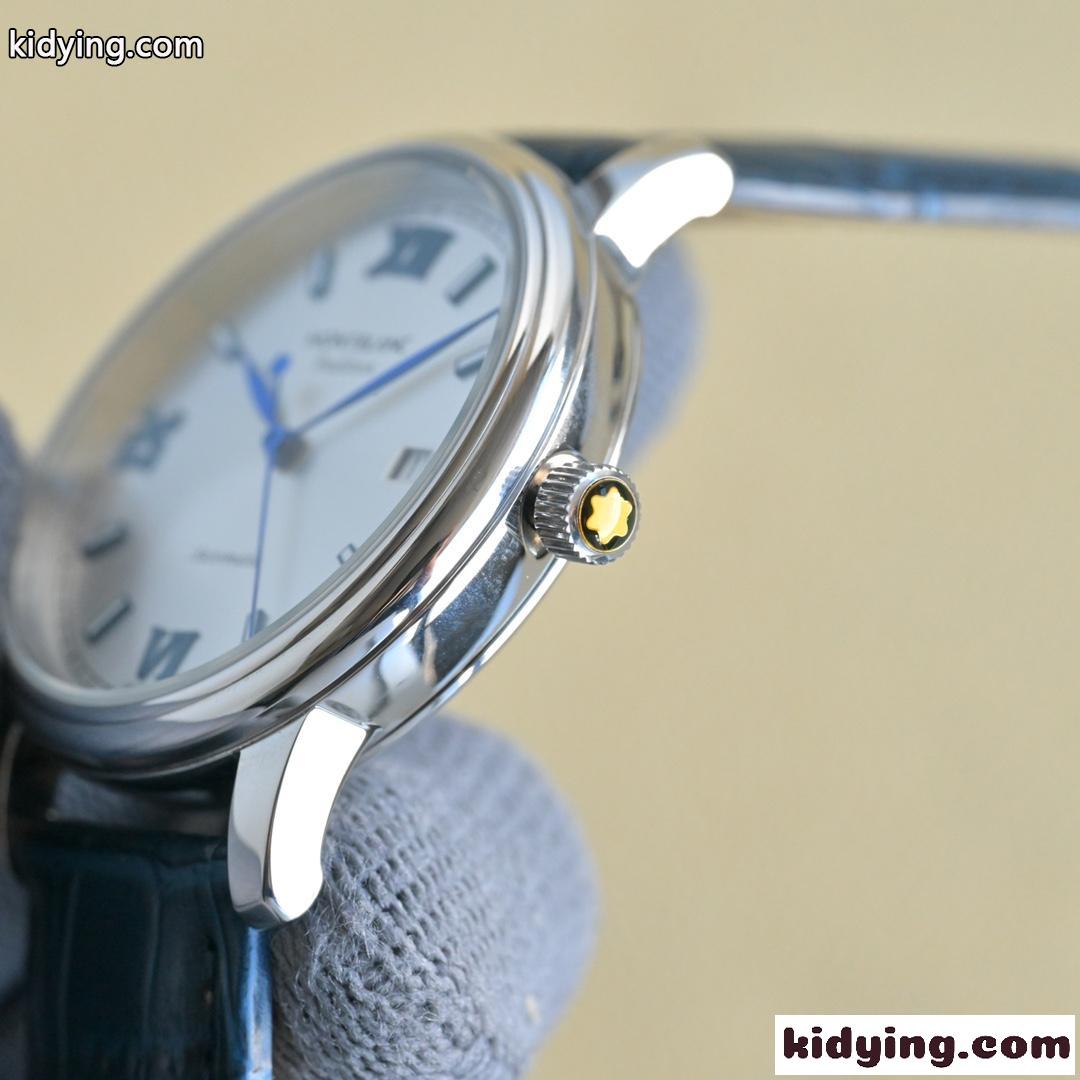 モンブラン 腕時計 偽物 42mm 日付表示 クラシック エレガント トラディション ウォッチ-0
