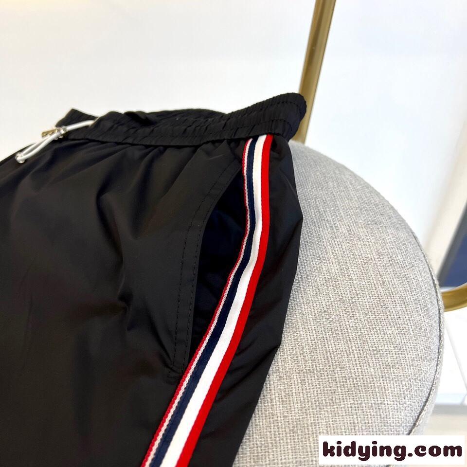 モンクレール パンツ コピー 快適 定番 カジュアル メンズ ショートパンツ ブラック-3