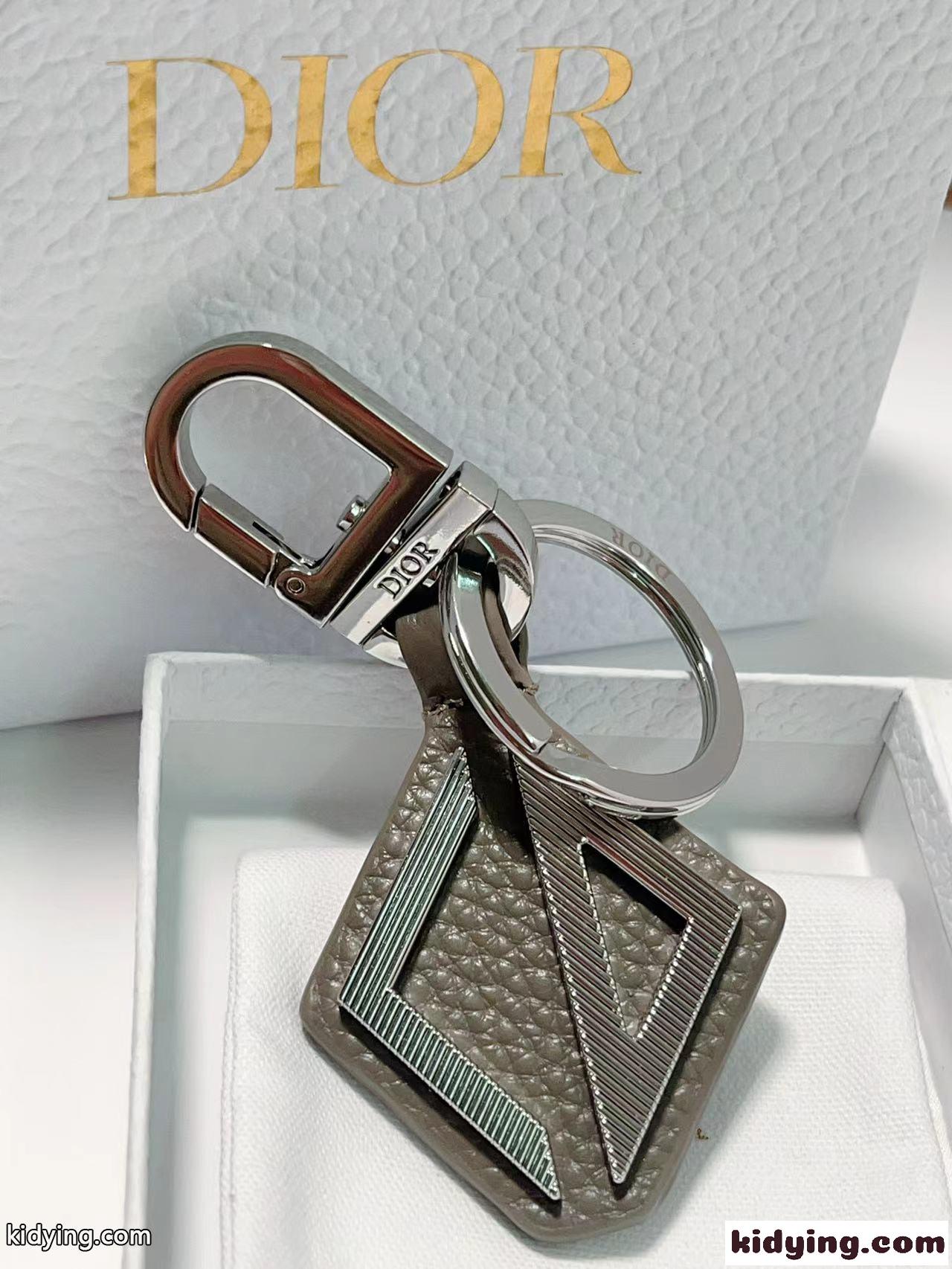定番人気 CD Diamond キーリング クリスチャン・ディオール キーホルダー コピー オリーブ-3